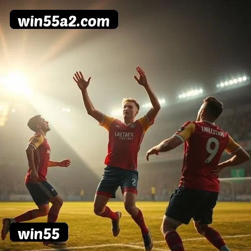 Comparação APP mobile vs versão web da win55